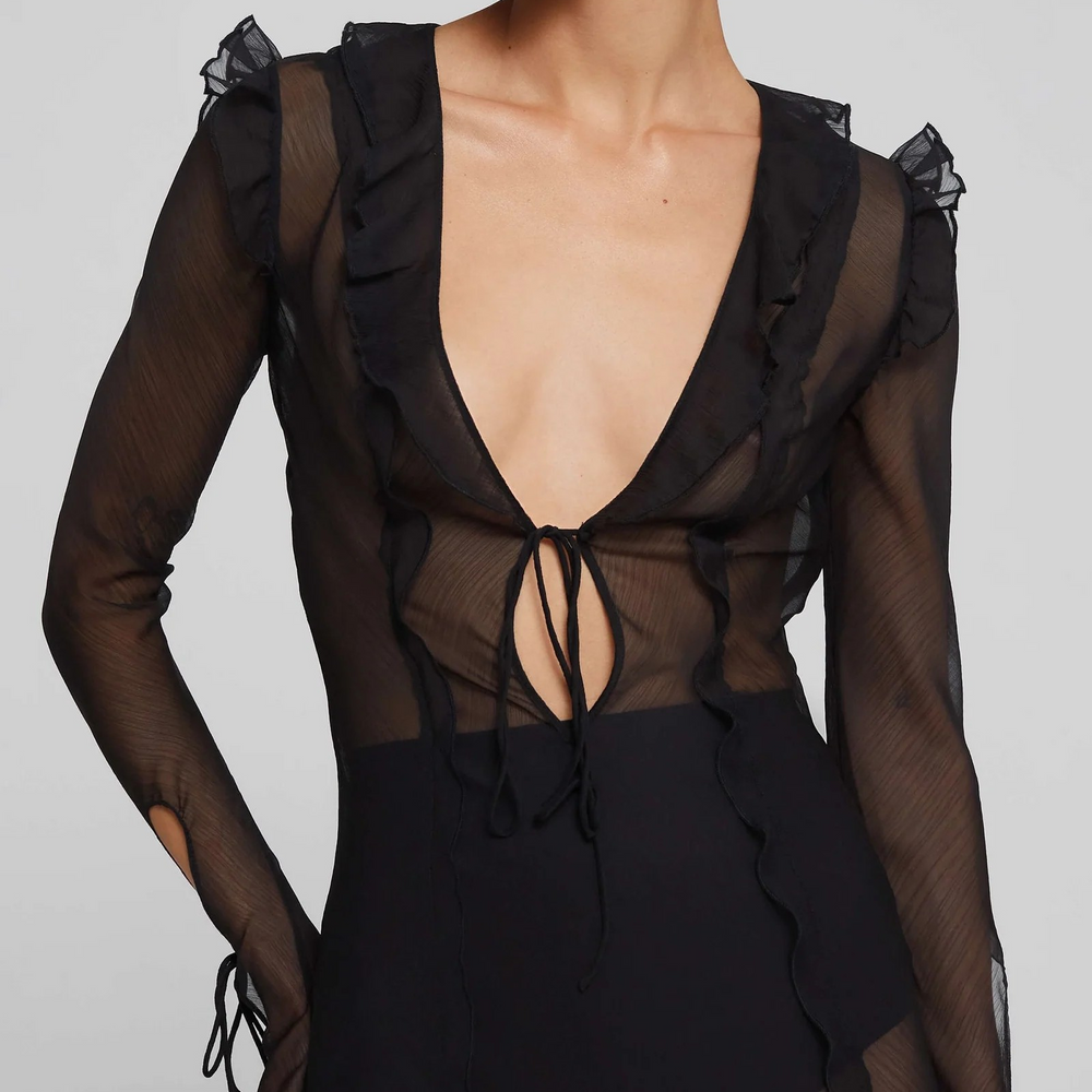 
                  
                    Chiffon Kleid
                  
                