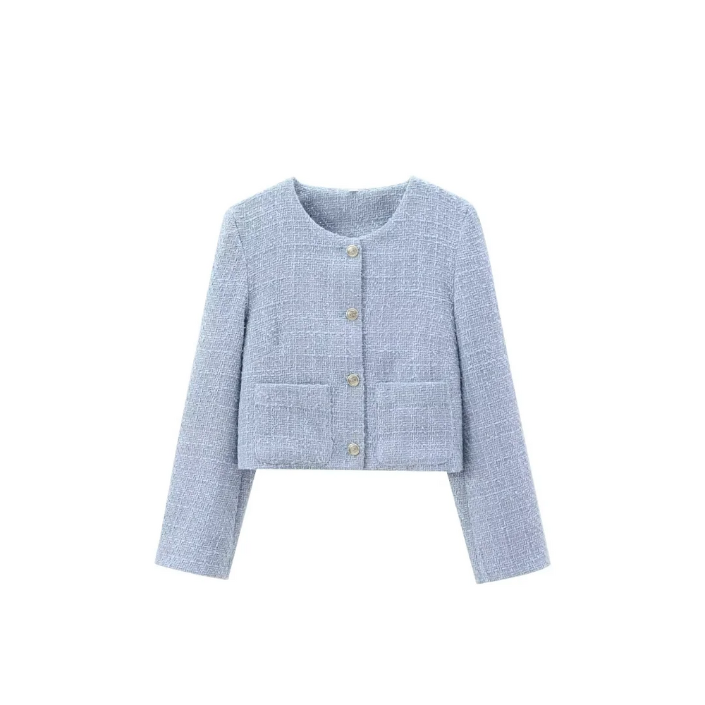Tweed Jacke