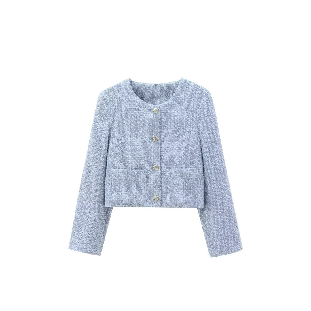Tweed Jacke