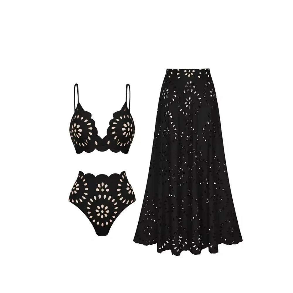 Midnight Bloom Dreiteiliges Set
